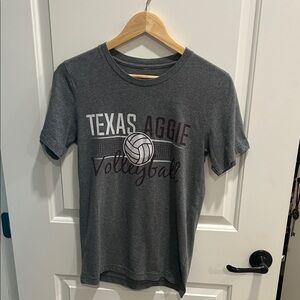 Gray Texas Aggie Volleyball T-Shirt